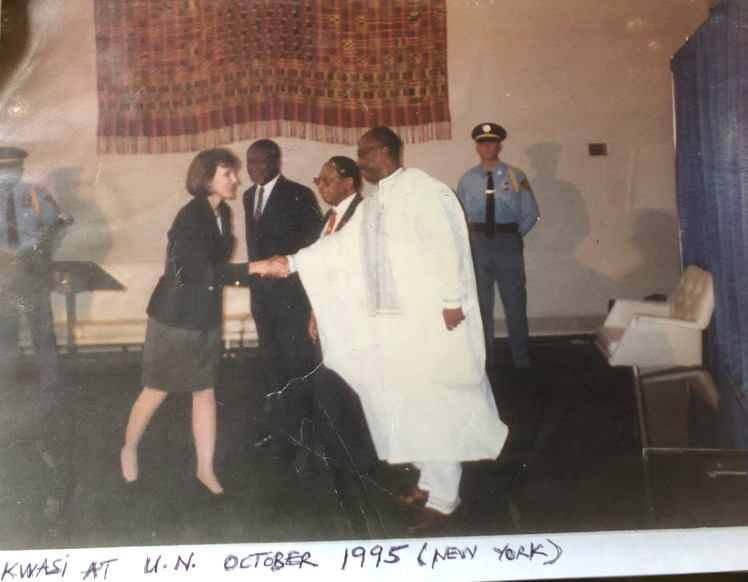 Kwasi Asare UN Presentation Acceptance